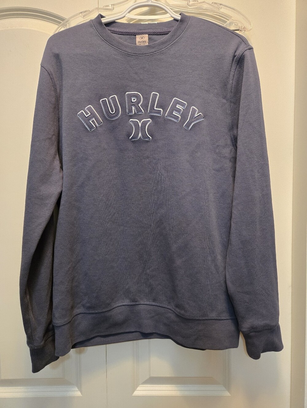 Hurley Men's Crewneck Sweatshirt in Dusty Blue